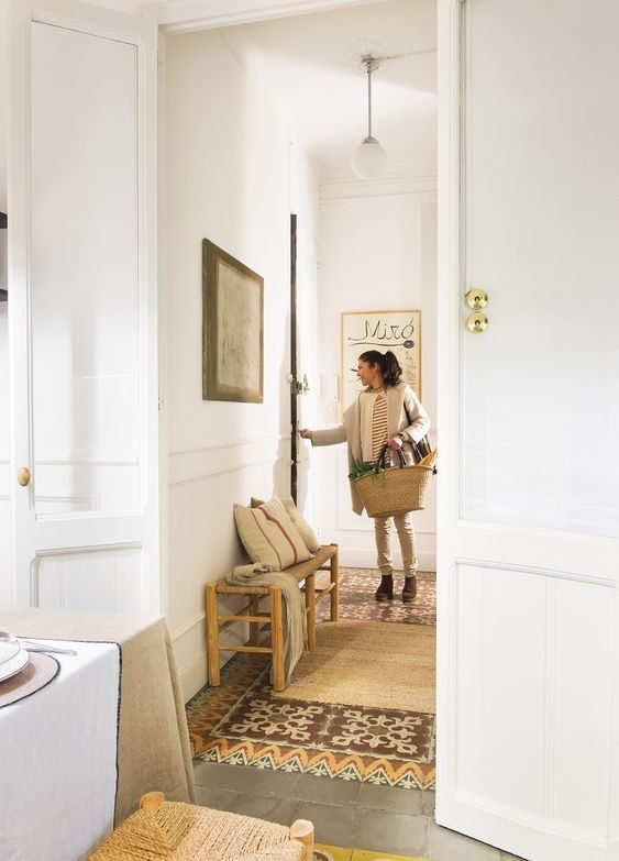 casa de techos altos